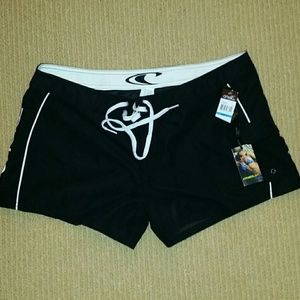O'neal coaster black beach shorts