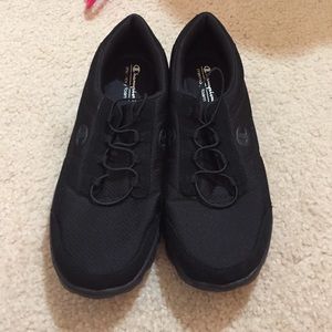 champion black slip on shoes