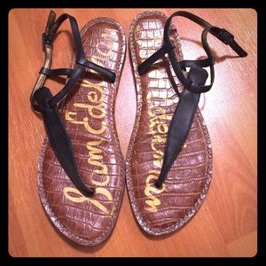 Sam Edelman 'Gigi' Black Sandal. Size 8.5