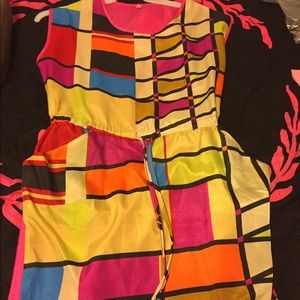 Color block dress