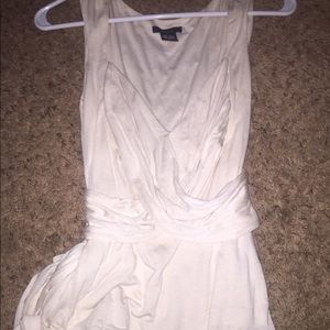 Very cute cream top!