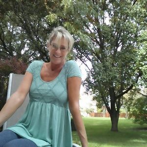 Free People Lace Scoop Neck Babydoll Top