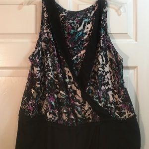 Missimo printed jumpsuit. Worn once. Sz. XL