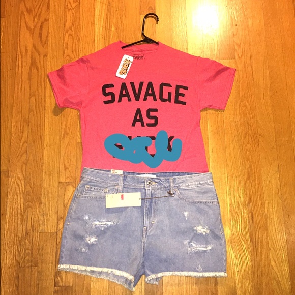 Red Statement Tee