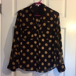 Express Portofino Button Up Blouse