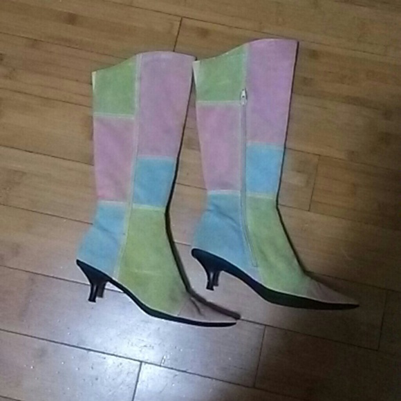 Multi-color boots