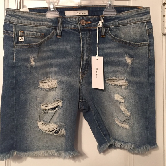 Kancan Pants - Kancan boyfriend shorts