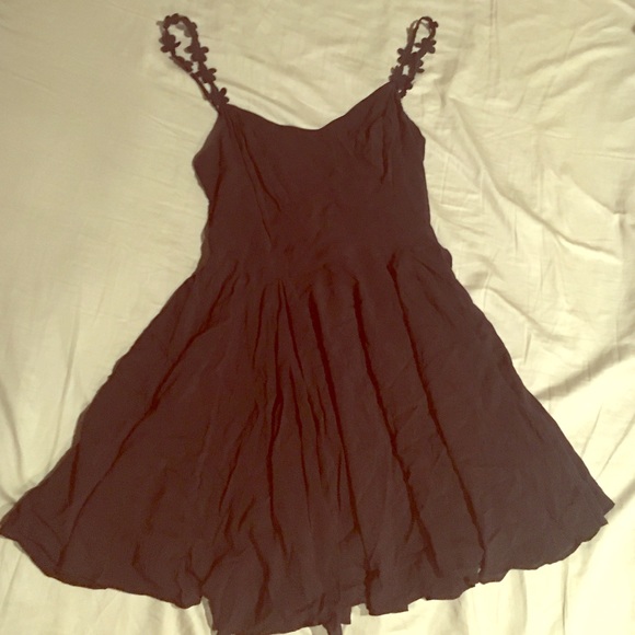 Black dress, urban outfitters