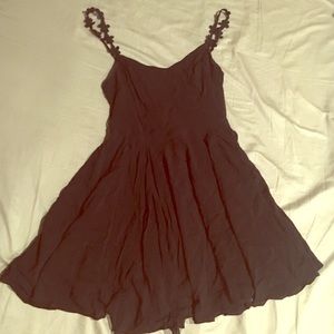 Black dress, urban outfitters