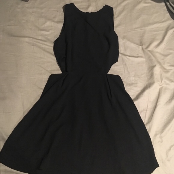 Black cocktail dress