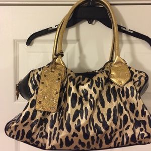 Betsey Johnson Leopard purse