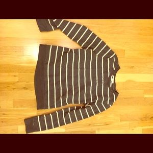 Striped sweatshirt