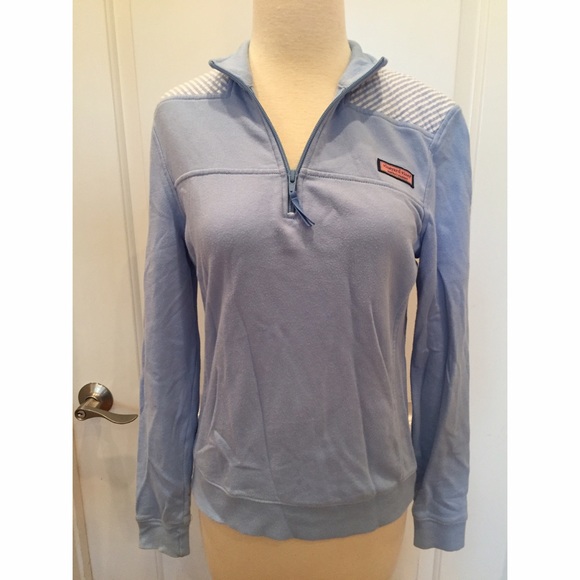 Baby Blue Seersucker Vineyard Vines Shep Shirt