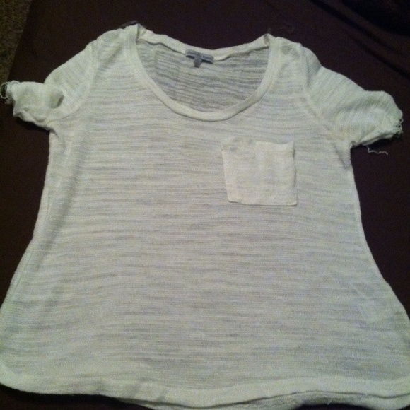 White pocket t-shirt