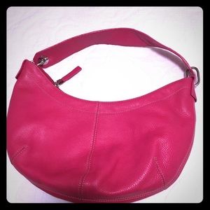 Pink hobo purse