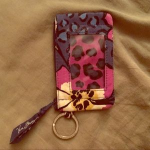VERA BRADLEY ID HOLDER & KEYCHAIN!