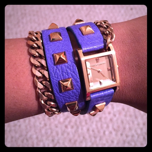 Vince Camuto double wrap watch
