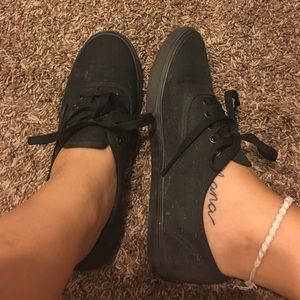 Black Vans