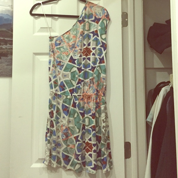One shoulder Tibi dress