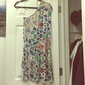 One shoulder Tibi dress