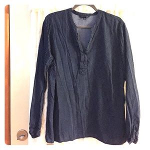EUC Tommy navy blouse