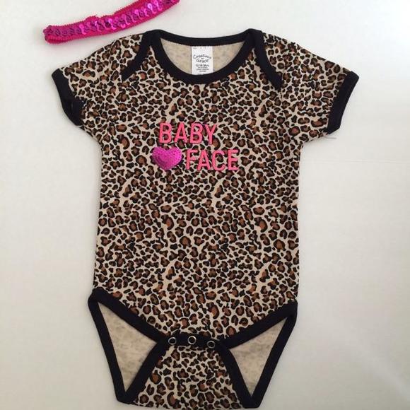 NWT Cheetah Onesie