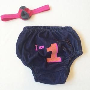 NWT First Birthday Bloomers