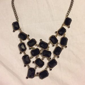 Black chain necklace