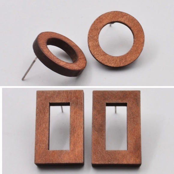 Bewitched Boutique Jewelry - Wooden Earrings