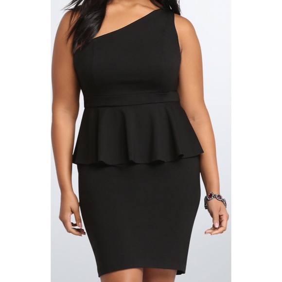 One Shoulder Peplum Dress✨ Never been Worn!!