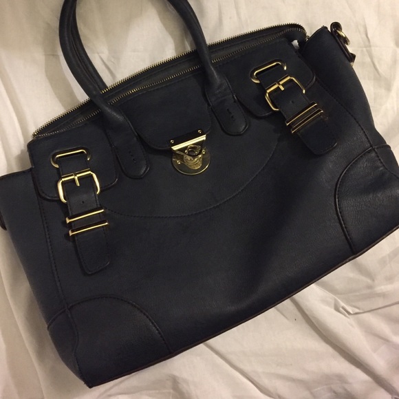 Navy blue bag
