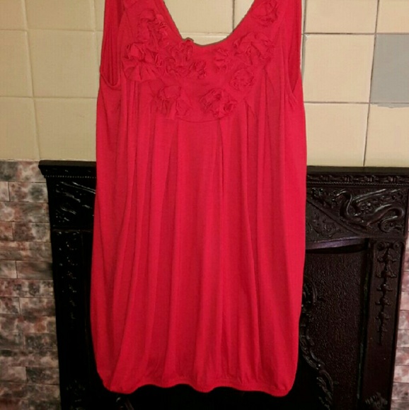Forever 21 shirt/dress. Red. -Size S- - Picture 1 of 4