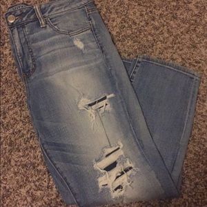 American Eagle Hi-Rise Jegging Crop Super Stretch