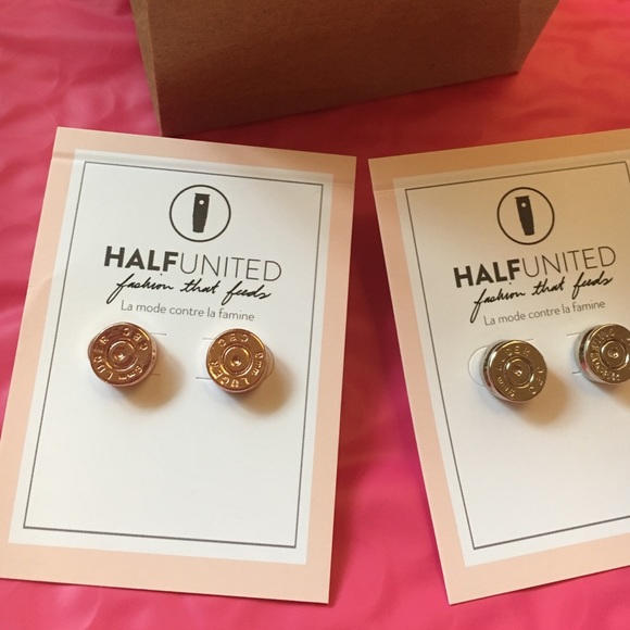 REPURPOSED SHELL CASINGS Earrings !! NWT - Picture 2 of 4