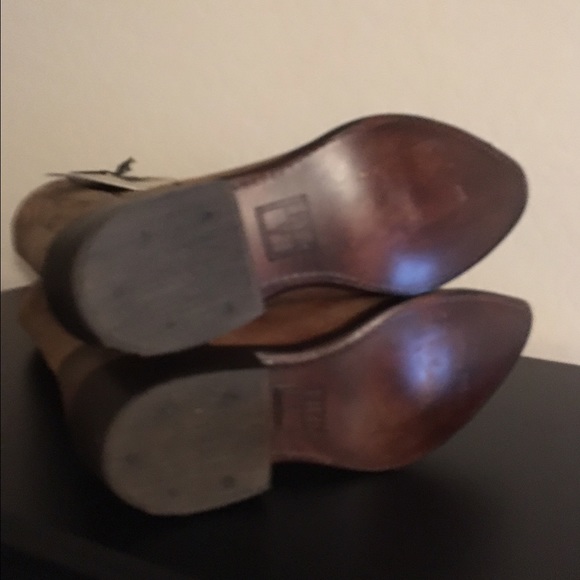 Frye Billy pull up western cowboy boots Nwt 7 - Picture 4 of 4