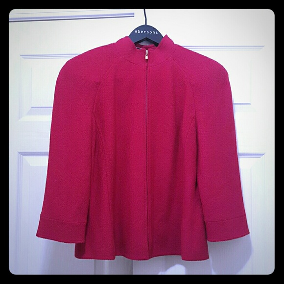 St John fushia pink jacket