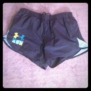 Under amour running shorts