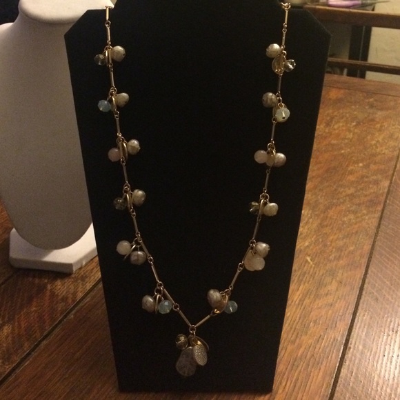 Opal & Gold Gems Necklace