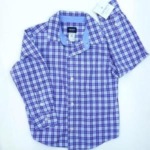 New! Carters Long Sleeve Button up Shirt