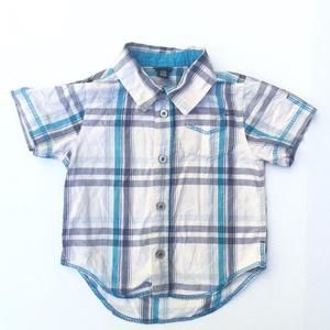Baby Gap Plaid Button up Shirt