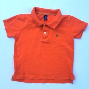 Orange Baby Gap Polo Shirt