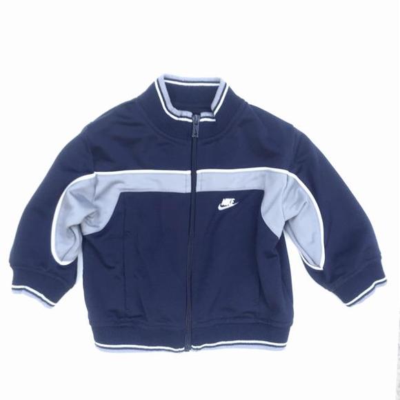 Nike Navy Blue  and Light Gray Jacket
