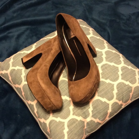 Dolce Vita Suede Platform Heels