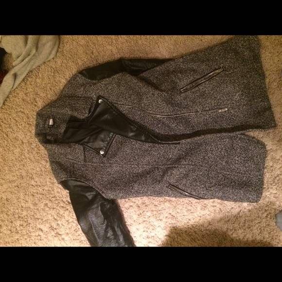 Pleather H&M jacket