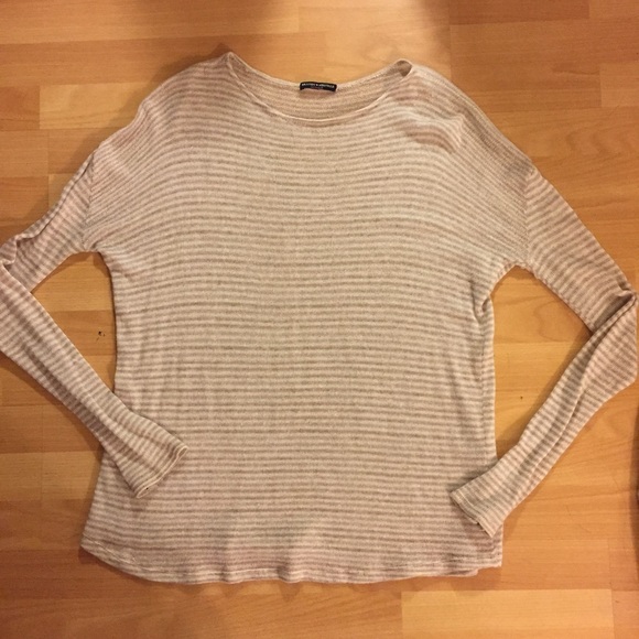 Brandy Melville Striped Knit Sweater