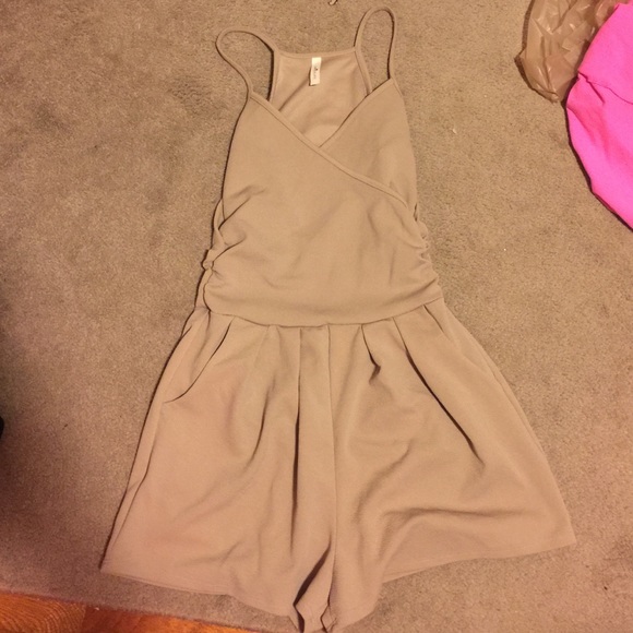 Nude Romper