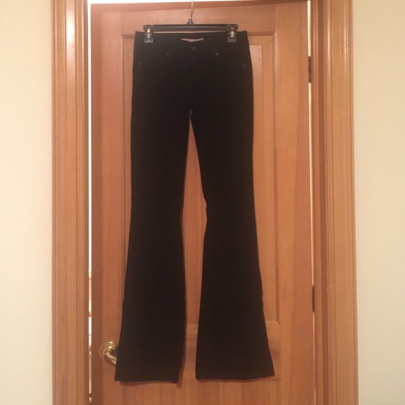 Vince Mid Rise Corduroy Flare Jean