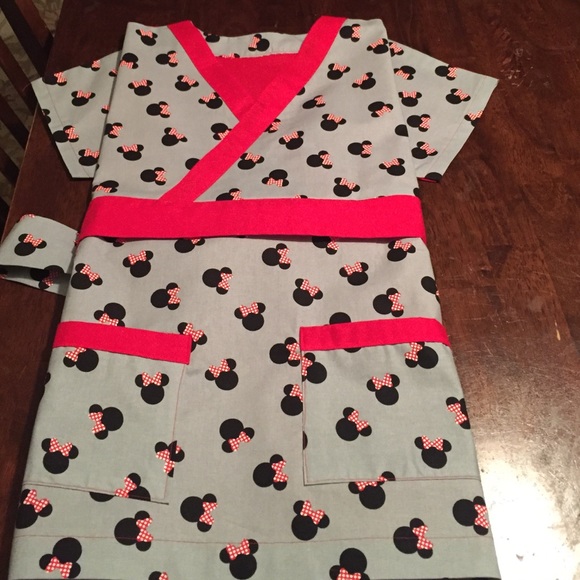Disney scrub top
