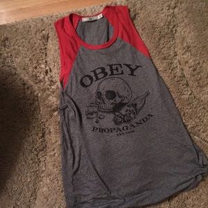 OBEY muscle tank