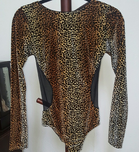 Leopard Print Bodysuit